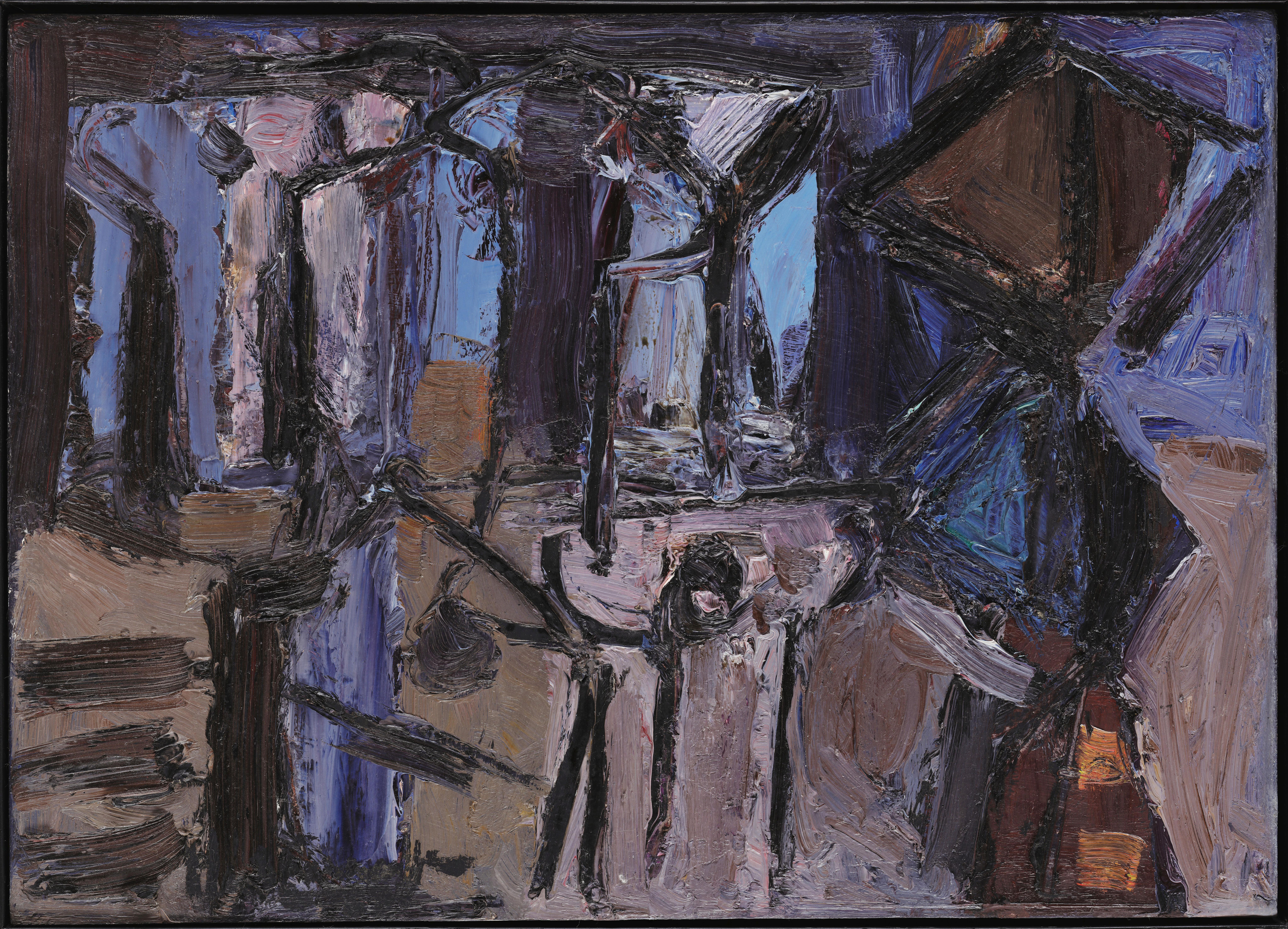 Œuvre ou portrait de Iberê Camargo